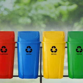Guia dos Padrões de Cores e o que Significa Cada Cor de Lixeira